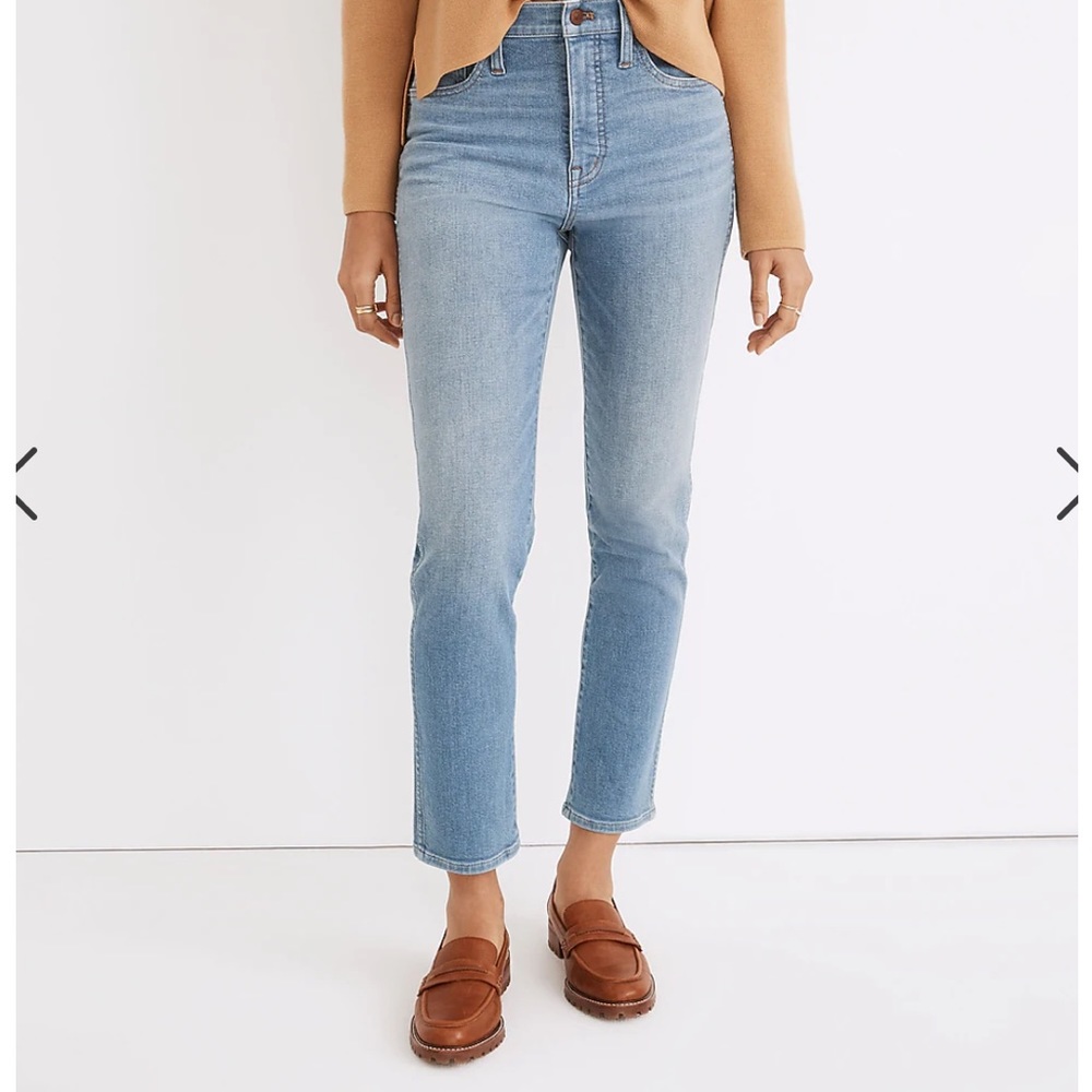 Madewell Stovepipe Jeans in Euclid Wash